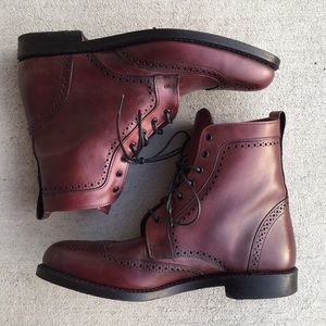 Dolton Wing Tip Boots by Allen Edmonds